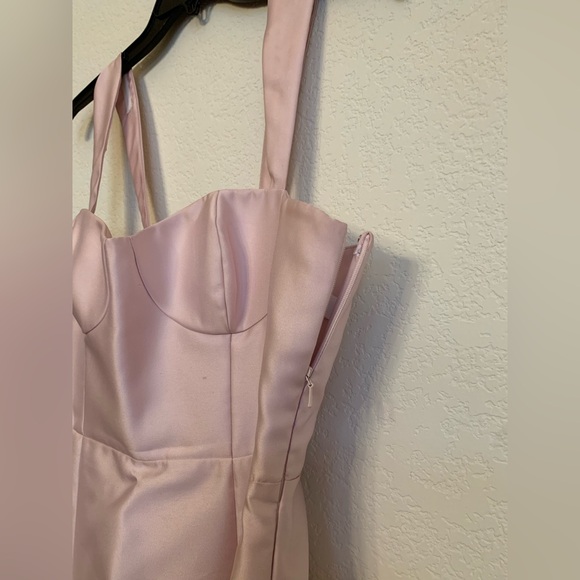 ALFRED SUNG Light Pink Maxi Dress - Picture 4 of 6